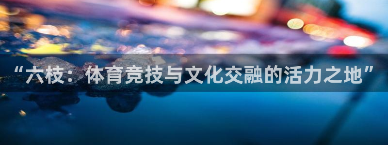 意昂体育4招商电话号码：“六枝：体育竞技与文化交融的