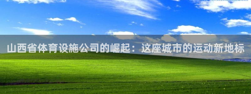 意昂4娱乐代理怎么样：山西省体育设施公司的崛起：这座