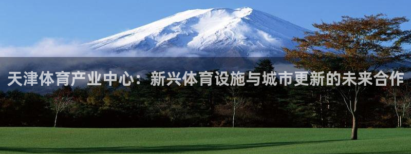 意昂4开户：天津体育产业中心：新兴体育设施与城市更新