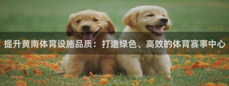 意昂4集团官网网址：提升黄南体育设施品质：打造绿色、高效的体