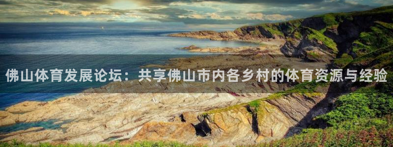 意昂体育4娱乐：佛山体育发展论坛：共享佛山市内各乡村的体育资